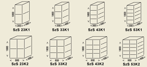 szafki wieloskrytkowe